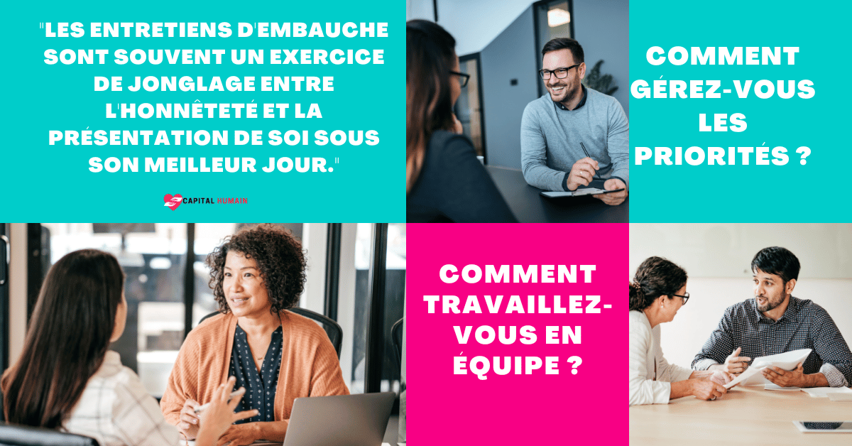 Questions RH entretien d'embauche