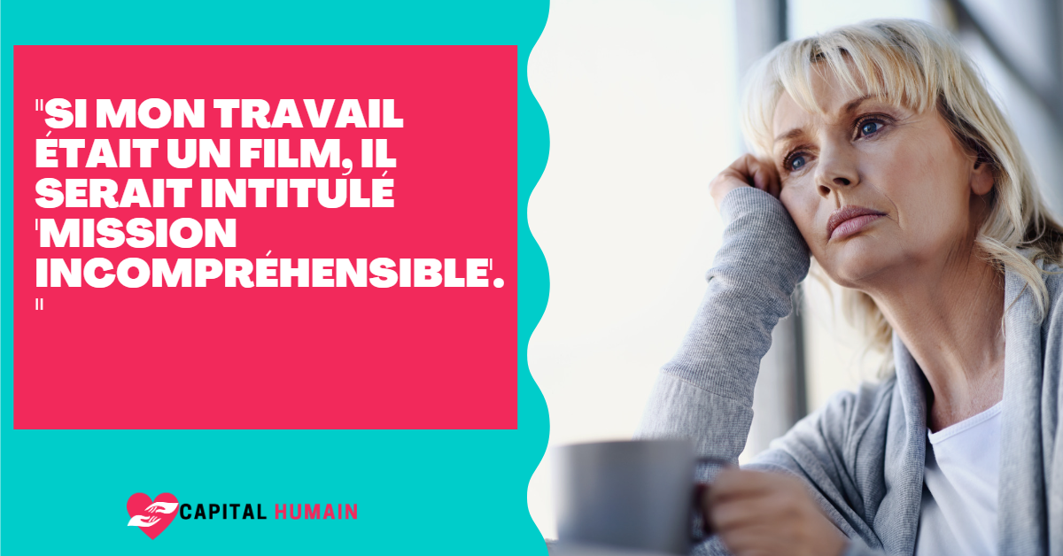 perte de sens dans son travail