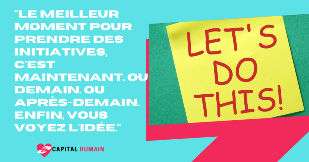prise d'initiatives