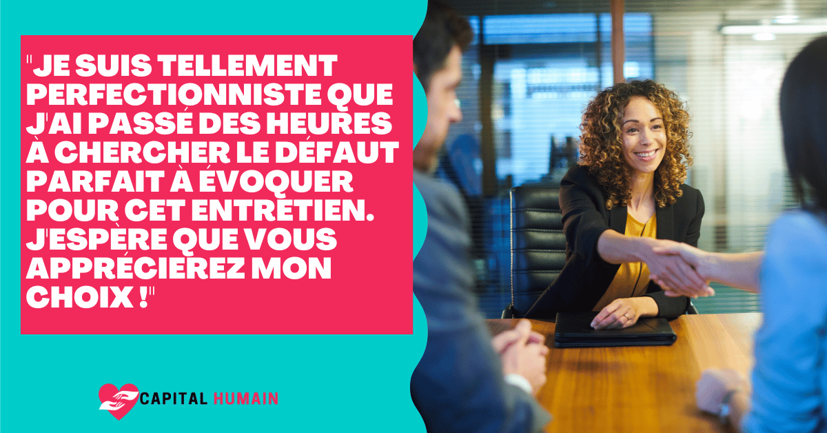 quel défaut dire à un entretien